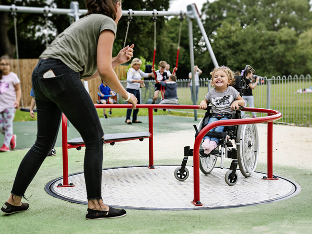 Inclusive Playground Equipment